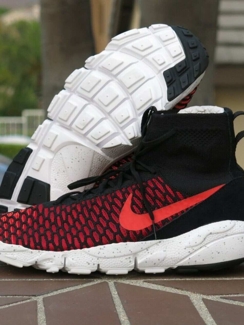 RARE/NIKE AIR FOOTSCAPE MAGISTA FLYKNIT 816560-002 SIZE 10 BRAND NEW IN BOX